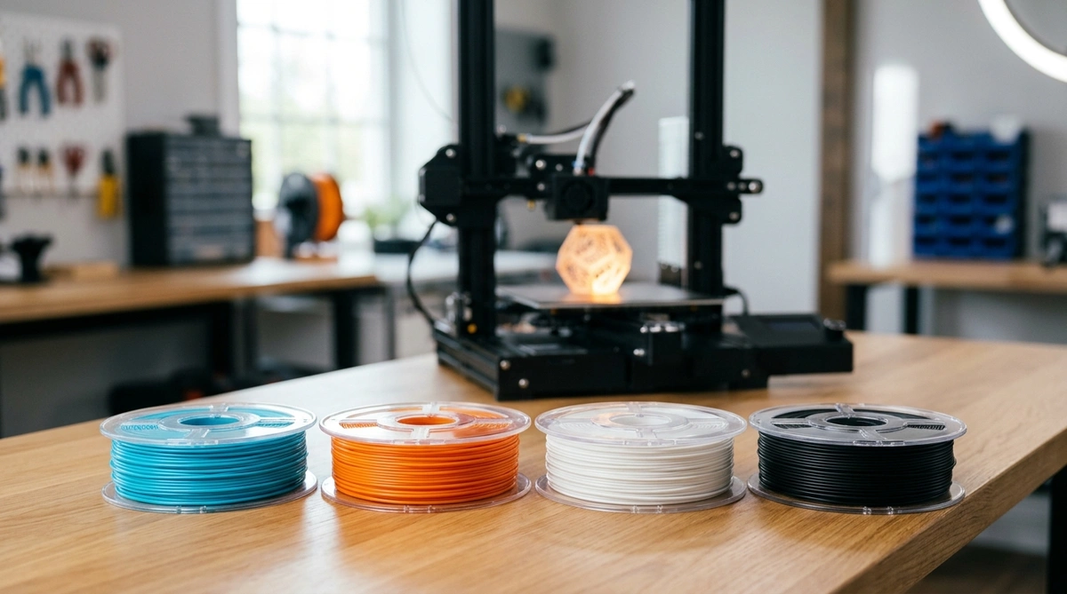 【2026年最新】3Dプリンター用フィラメントおすすめ比較！PLA・PETG・ABS・TPUの違いと人気メーカー徹底解説