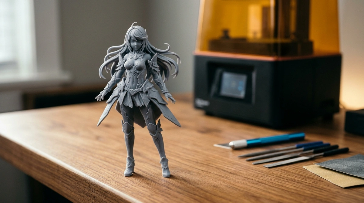 【2026年最新】フィギュア制作・ガレキにおすすめの3Dプリンター決定版！積層痕ゼロの光造形と後処理完全ガイド